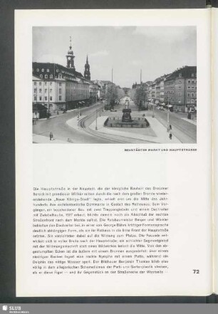 Neustädter Markt und Hauptstraße