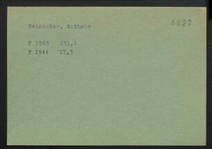 Weinacker, Wilhelm