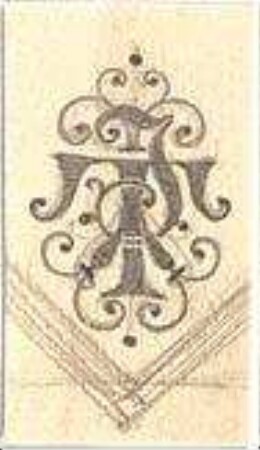 Gmelin, Leopold; Sammlung Gmelin: Handzeichnungen - Folio 14 - Ornament (Ansicht)