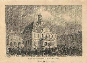 Altona - Rathausmarkt und altes Rathaus