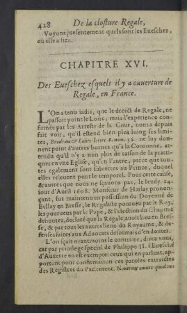 Chapitre XVI. - XV. [i.e. XX.]
