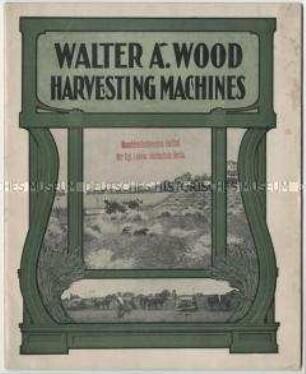 Landwirtschaftliche Maschinen der Firma Wood in USA
