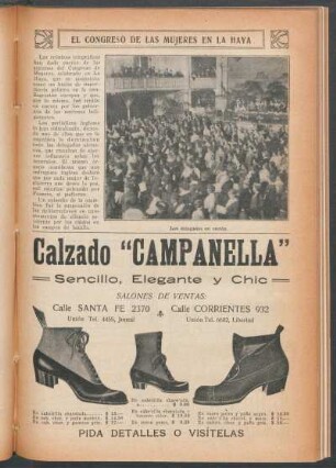 El congreso de las mujeres en La Haya