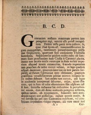 Quam ob causam in terris Brunsvico-Luneburgicis iura Saxonica abrogata fuerint?