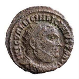 Münze, Follis (Follaro), 321 - 324 n. Chr.