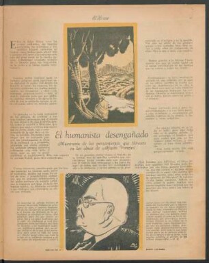 El humanista desengañado : Muestrario de los pensamientos que florecen en las obras de Alfredo Panzini