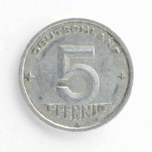 5 Pfennig DDR