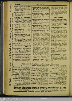 Einwohnerverzeichnis : Alphabetisches Verzeichnis der selbständigen Einwohner