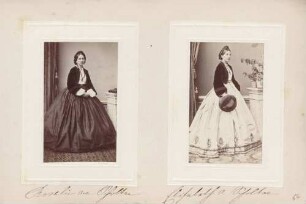 links: Rosalie von Scholten rechts: Elisabeth von Scholten