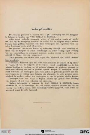 Verkoop-Conditien