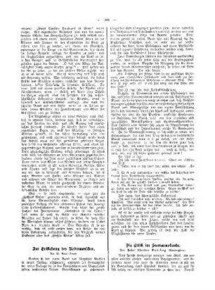 Zur Entstehung des Uebermenschen