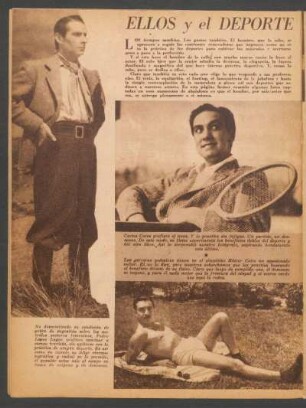 Ellos y el deporte