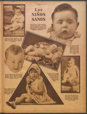 Los niños sanos [Fotografías]