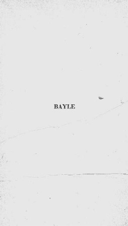Bayle