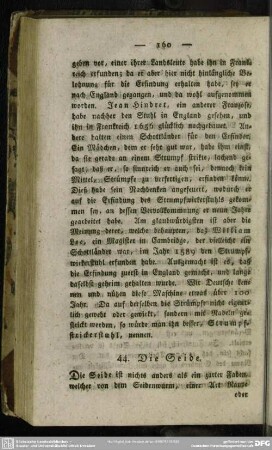 44. Die Seide