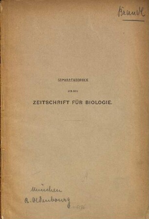 Chemisch-pharmakologische Untersuchung über die Manaca-Wurzel