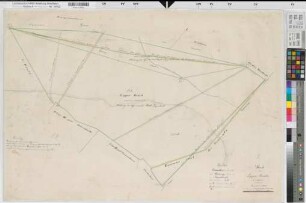 Liesborn (Wadersloh), Wadersloh (Wadersloh), Mastholte (Rietberg), Teilung des Lipper Bruchs, Bl.7 Brouillonkarte