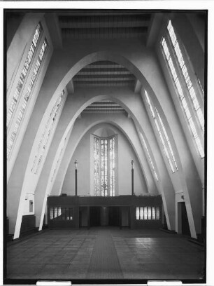 Krematorium Ohlsdorf (Hamburg-Ohlsdorf): Große Halle, Westseite : SchumacherWV Nr. 280