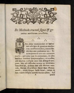 1-42, De Methodo eruendi signa & genuios morborum caracteres.