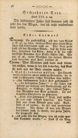 Sechzehnter Text