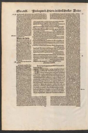 Incipit prologus beati Hieronymi in librum Hester.