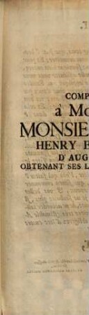 Lettera Di Congratulazione Al Molto Illvstre [Illustre] Signor Mio, E Padron Colendissimo, Il Signor Paulo Errico Buroner D'Agosta Per La Publica Disputa Della Legge Sagra E Profana Circa Gl'Infedeli