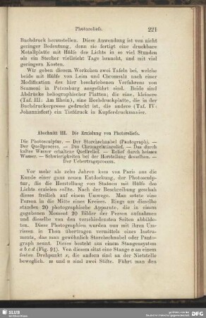 Abschnitt III. Die Erzielung von Photoreliefs.