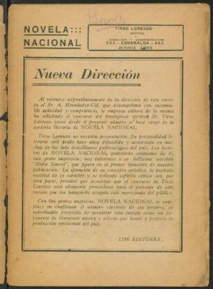 Nueva Dirección