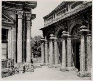 Bayreuth, Eremitage, Neues Schloss (Detail)