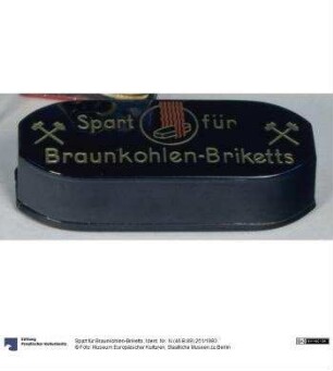 Spart für Braunkohlen-Briketts