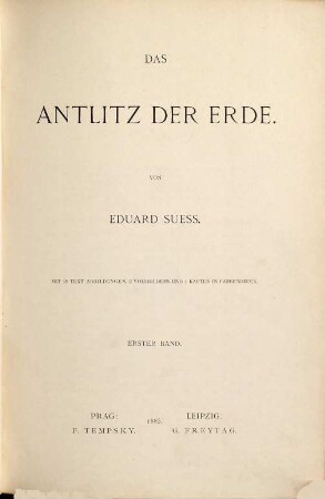 Das Antlitz der Erde, 1
