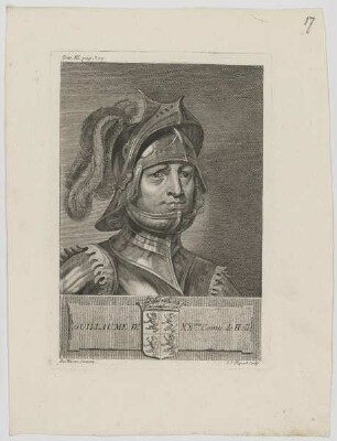 Bildnis des Guillaume IV.Bildnis des Charles I.
