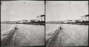 Nizza. Strand und Promenade des Anglais