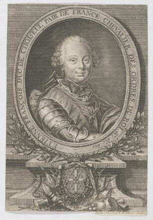 Bildnis des Etienne François de Choiseul