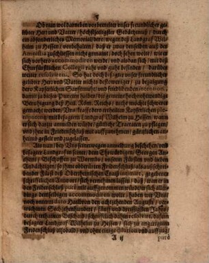 Kayserliche Declaration. Wir Ferdinand der Dritte von Gottes gnaden Erwöhlter Römischer Kayser ...