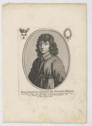 Bildnis des Armand de Bourbon de Conty