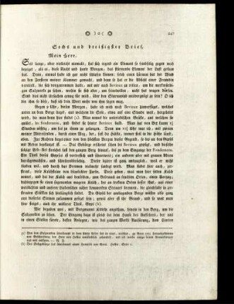 Sechs und dreißigster Brief.