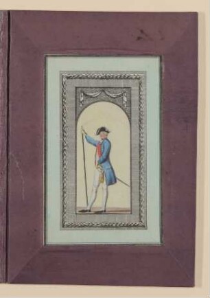 Offizier [Teil der Kassette "CHODOWIECKI, NARRISCHE, Bd. 9"]