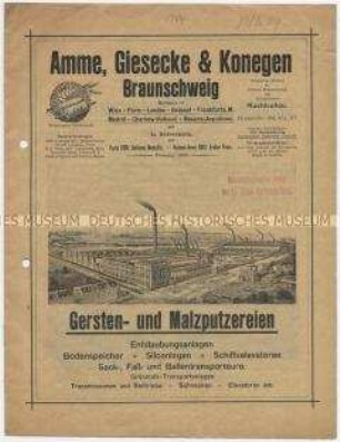 Gersten- und Malzputzereien