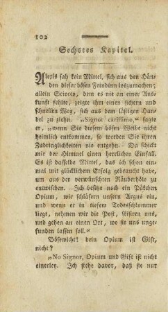 Sechstes Kapitel.