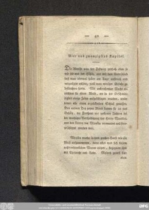Vier und zwanzigstes Kapitel.