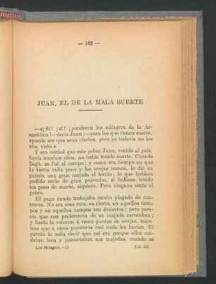 Juan, el de la mala suerte