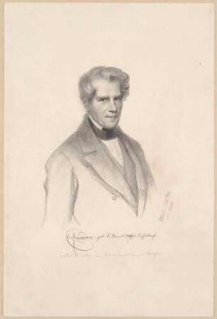Bildnis Zimmermann, Clemens von (1788-1869), Maler, Graphiker
