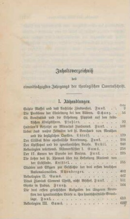 708-710 Inhaltsverzeichnis