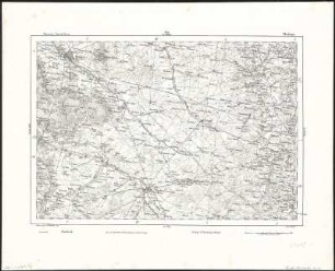 214: Châlons-en-Champagne, Frankreich, 1848 : 214 : Chalons / Entw. u. gez. v. F. Handtke. Gest. v. H. Müller. - [1:200 000]. - Glogau : Flemming , 1848. - 1 Kt. : Stich