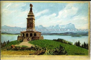 Der Bismarckturm in Berg-Assenhausen am Starnberger See