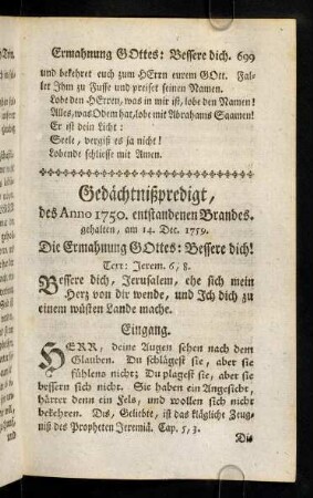 699-706, Text; Eingang; Gebet