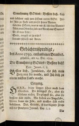 699-706, Text; Eingang; Gebet