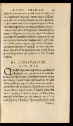 De Confutatione. Cap. XIII.