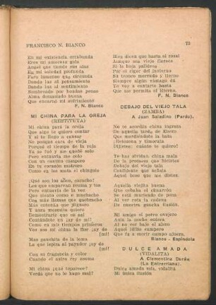 Mi china para la oreja : (Restituta)